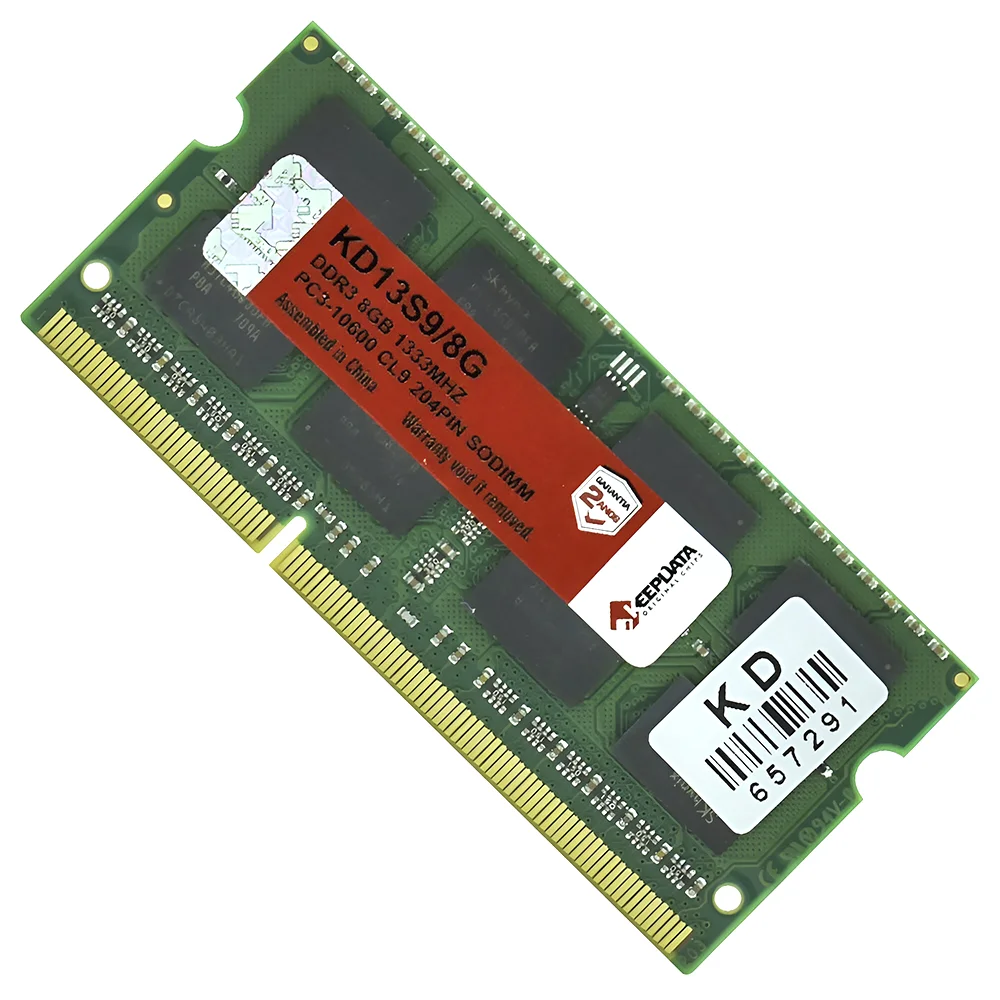 Imagem 2 de 3 do produto Memória Ram Para Notebook Keepdata Ddr3 8GB 1333mhz - Kd13s9/8g