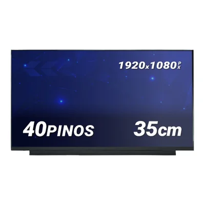 Tela Para Notebook Dell Alienware M15 R6 15.6" Fhd 40 Pinos (conector Flat Micro De 20mm) Fosca