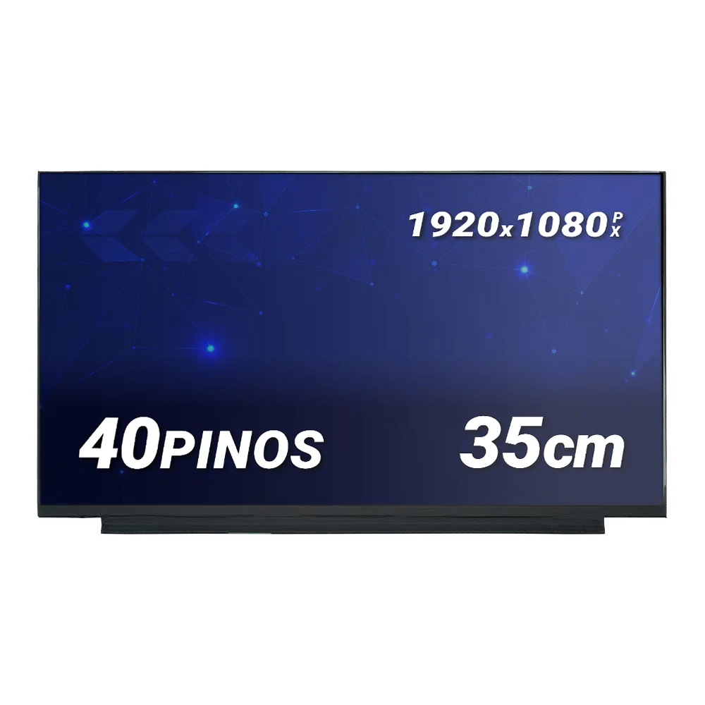 Tela Para Notebook Dell Alienware M15 R6 15.6" Fhd 40 Pinos (conector Flat Micro De 20mm) Fosca Tela Para Notebook Dell Alienware M15 R6 15.6" Fhd 40 Pinos (conector Flat Micro De 20mm) Fosca