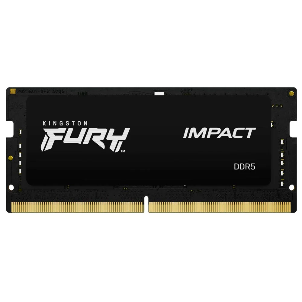 Memória Ram Para Notebook Kingston Fury Impact Ddr5 8GB 4800mhz - Preto (kf548s38ib/8)