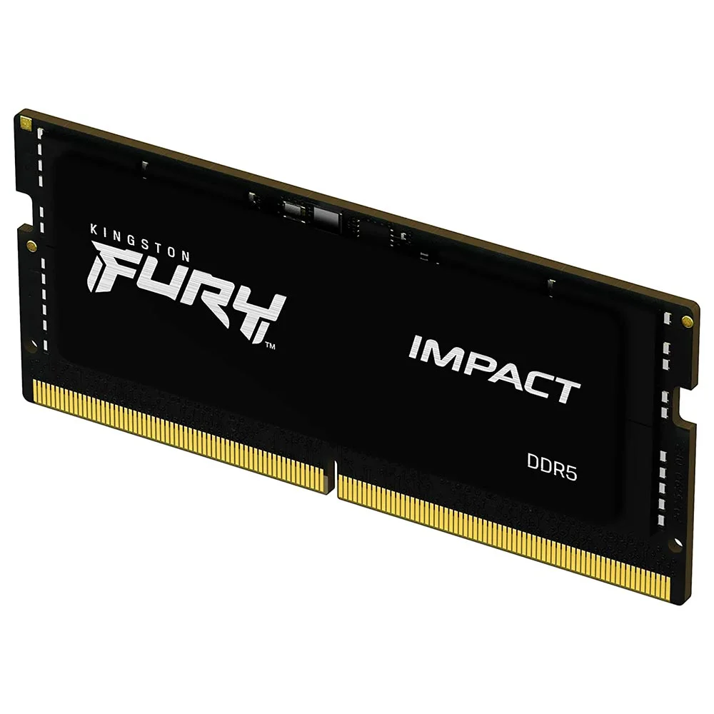 Imagem 3 de 3 do produto Memória Ram Para Notebook Kingston Fury Impact Ddr5 8GB 4800mhz - Preto (kf548s38ib/8)