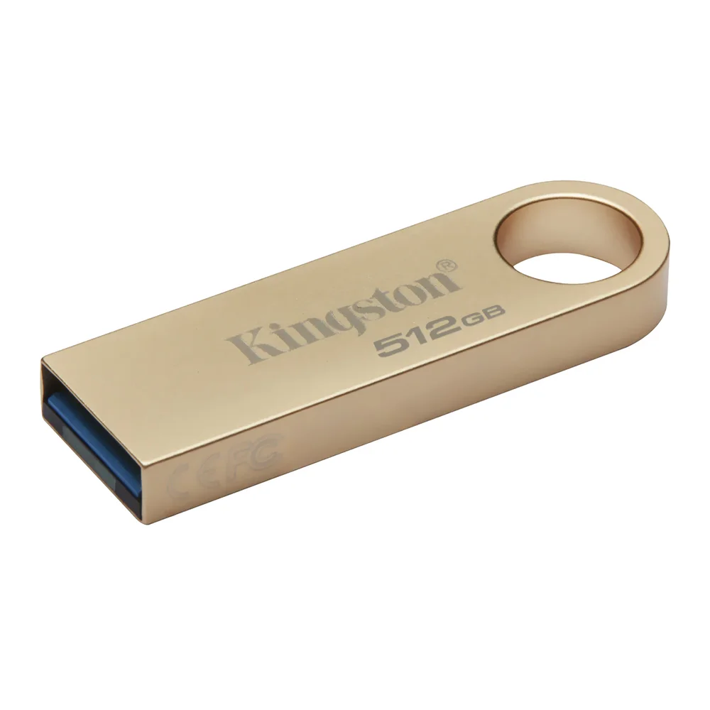 Imagem 3 de 3 do produto Pendrive Kingston Datatraveler Se9 G3 Usb 3.2 - Dourado (dtse9g3/512gb)