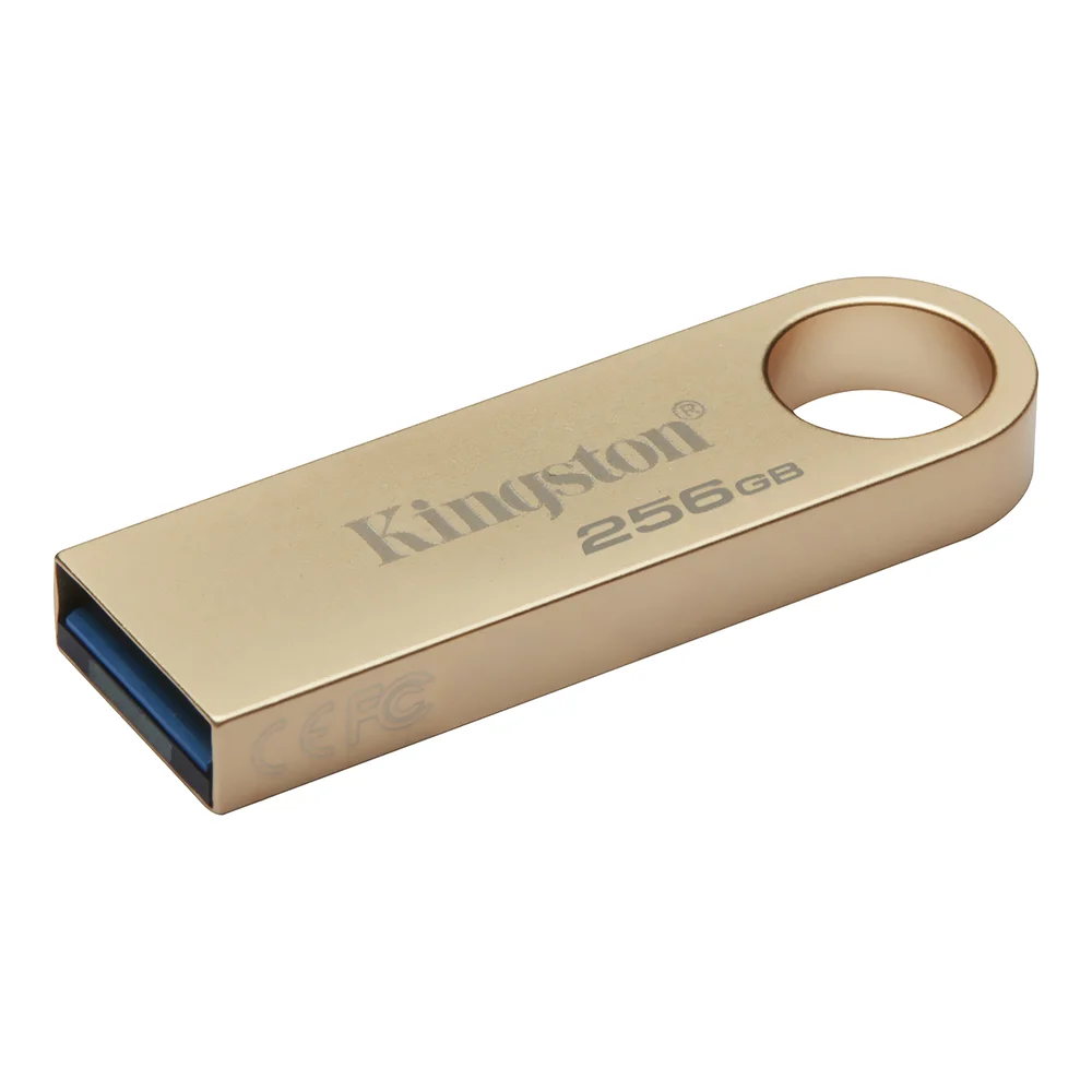 Imagem 2 de 3 do produto Pendrive Kingston Datatraveler Se9 G3 256gb Usb 3.2 - Dourado (dtse9g3/256gb)