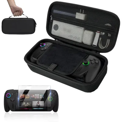 Bolsa P/ Rog XBOX Ally X Espaço Carregador + Película Vidro