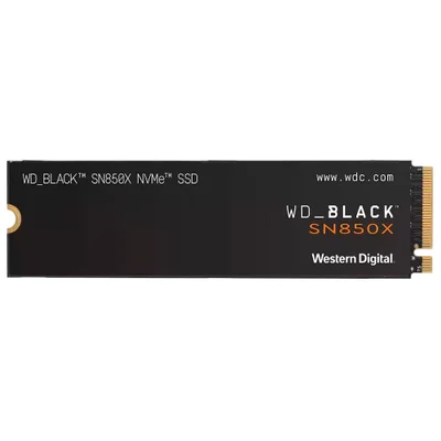 SSD WD M.2 4TB Sn850x Black Nvme - Wds400t2x0e-00bca0