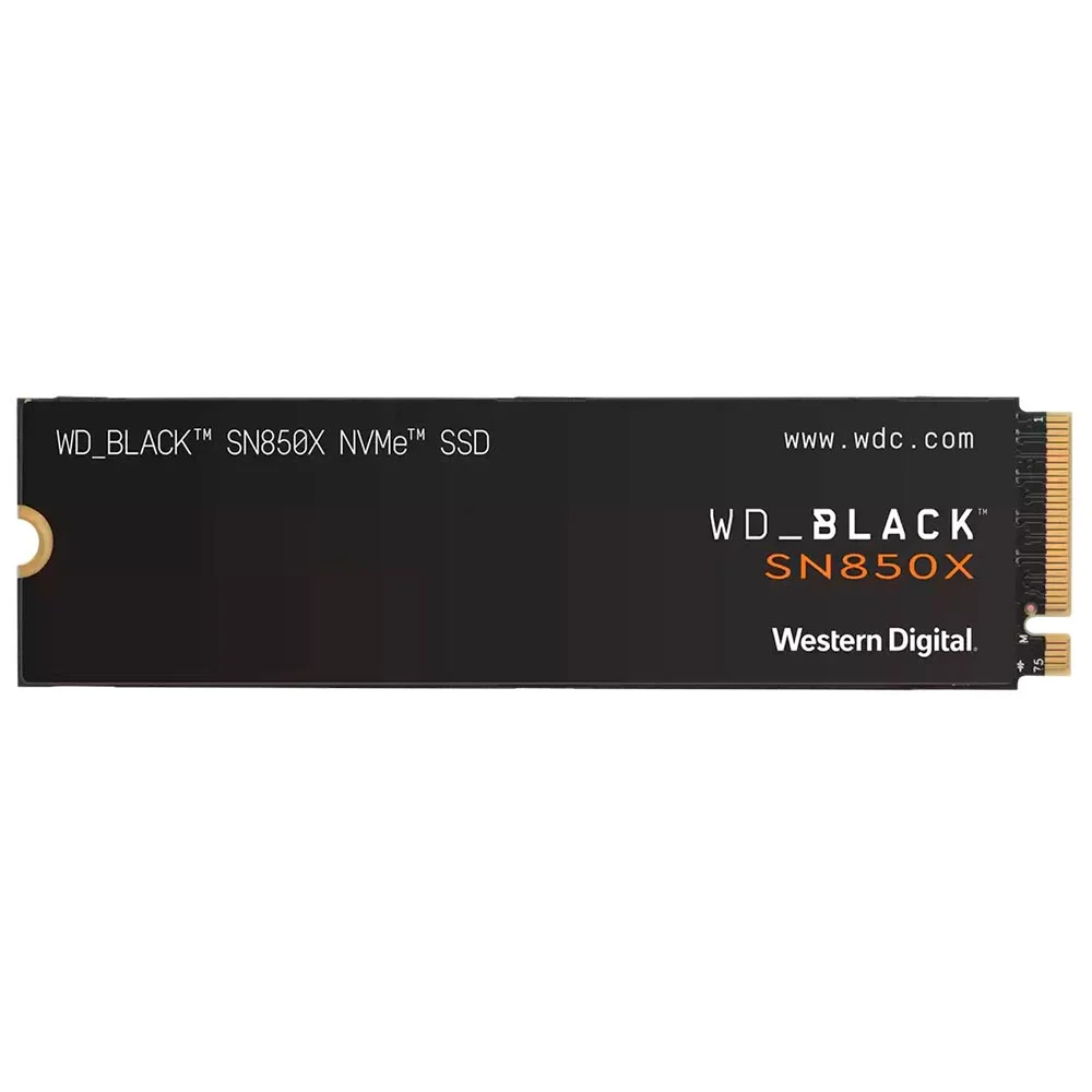 SSD WD M.2 4TB Sn850x Black Nvme - Wds400t2x0e-00bca0