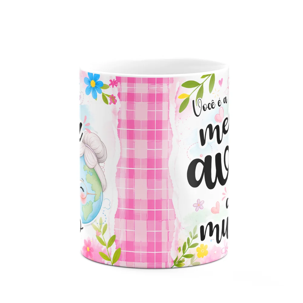 Imagem 2 de 5 do produto Caneca Avós - Você É A Melhor Avó Do Mundo