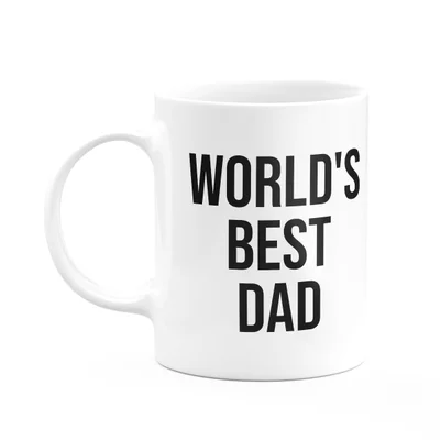 Caneca World's Best Dad - The Office - Branca