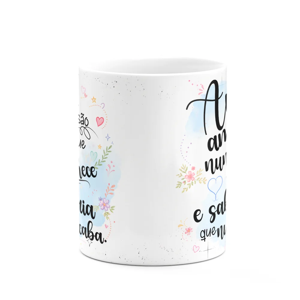 Imagem 2 de 5 do produto Caneca Avós Amor Que Nunca Envelhece