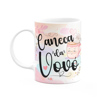 Caneca Avós - Caneca Da Vovó - 325ml