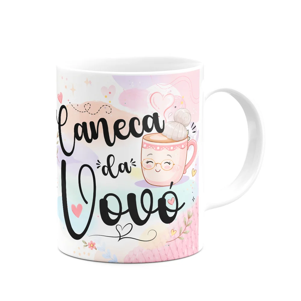 Imagem 3 de 5 do produto Caneca Avós - Caneca Da Vovó - 325ml