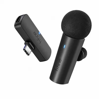 Microfone Sem Fio Fifine M6 - Preto