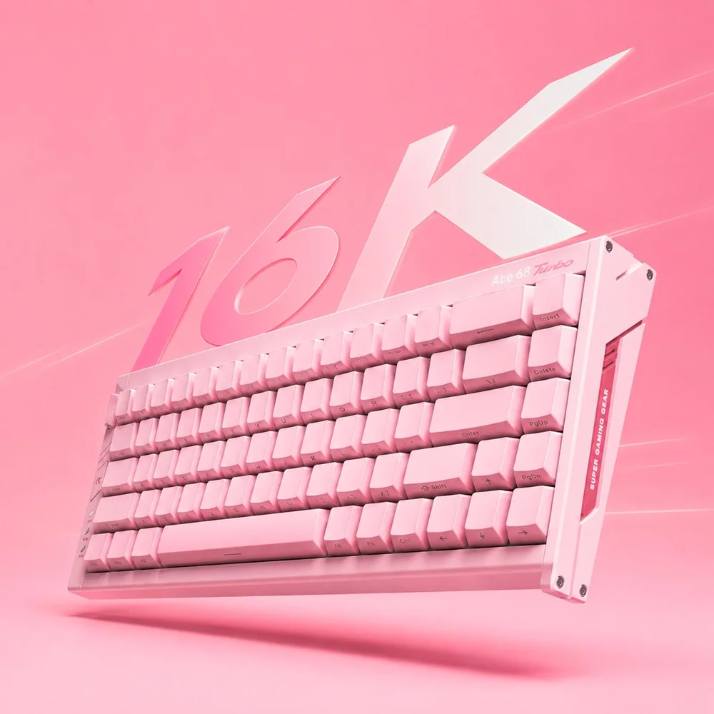 Imagem 3 de 5 do produto Teclado Gamer Mchose Ace 68 Turbo 16khz Rapid Trigger Socd RGB Fio