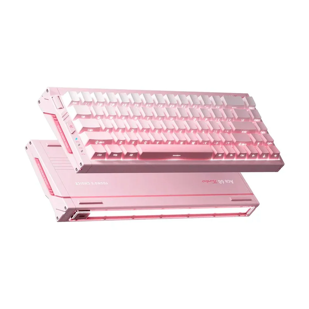 Imagem 5 de 5 do produto Teclado Gamer Mchose Ace 68 Turbo 16khz Rapid Trigger Socd RGB Fio