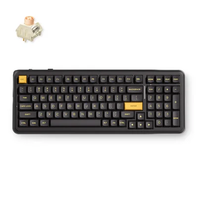 Teclado Mecânico Gamer Mchose K99 V3 98% Knob Tri-mode RGB