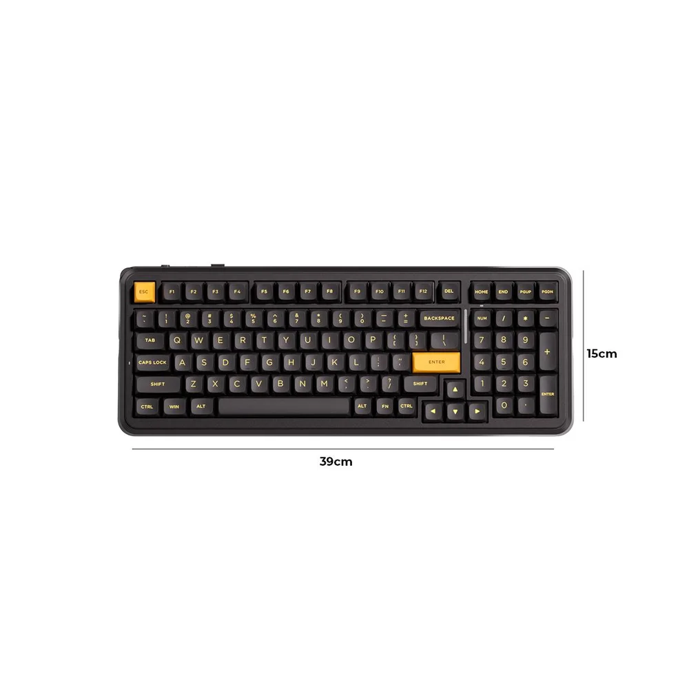 Imagem 5 de 5 do produto Teclado Mecânico Gamer Mchose K99 V3 98% Knob Tri-mode RGB