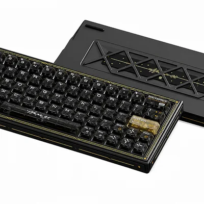 Teclado Mecânico Wlmouse Huan63 He Cor:preto
