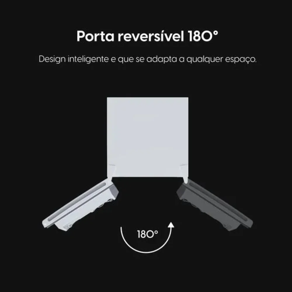 Imagem 3 de 5 do produto Frigobar 93 Litros Elgin Branco 220v R600a Porta Reversivel