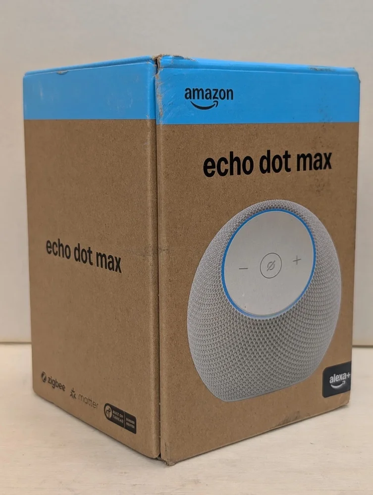 Imagem 5 de 5 do produto Amazon Echo Dot Max ( Geração Mais Recente ),  Acesso À Alexa+ Hub De Casa Inteligente Integrado, Cor Branca,