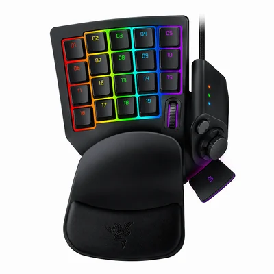 Teclado Razer Tartarus Pro RGB Usb Cor:preto