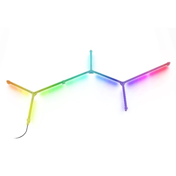 Luminária Decorativa Barra Led Gamer Pcyes Y-Link Neon Core Rgb