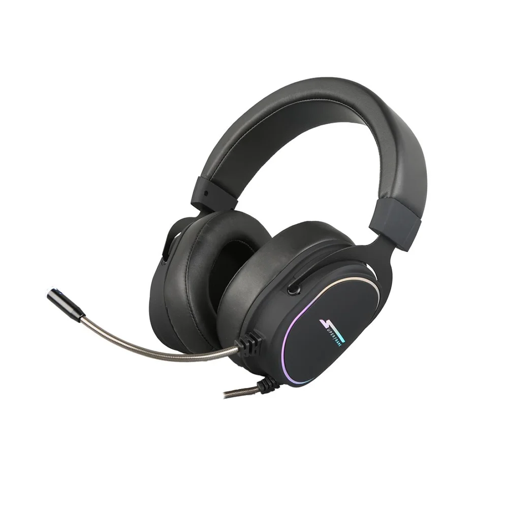 Imagem 4 de 5 do produto Headset Gamer Superframe, Velka, 7.1 Surround, RGB, Usb, Black, Velka - Sf-h01