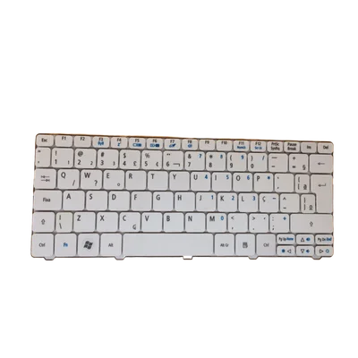 Teclado P/ Notebook Acer Aspire One D255 Series Br - Branco