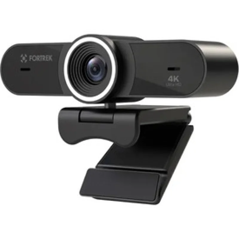 Imagem 3 de 5 do produto Webcam Vision 40 Fortrek 4k Ultra Hd Com Ring Light Para Videochamadas