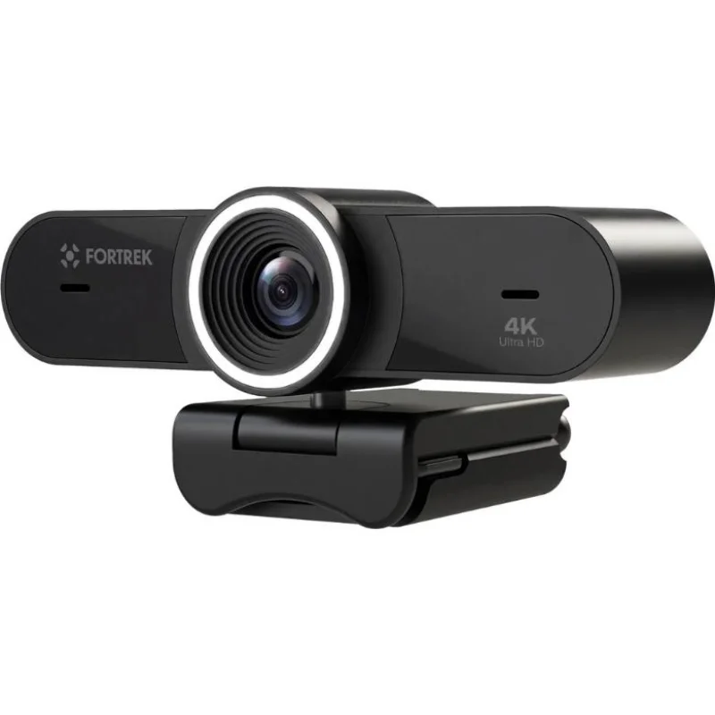Imagem 4 de 5 do produto Webcam Vision 40 Fortrek 4k Ultra Hd Com Ring Light Para Videochamadas