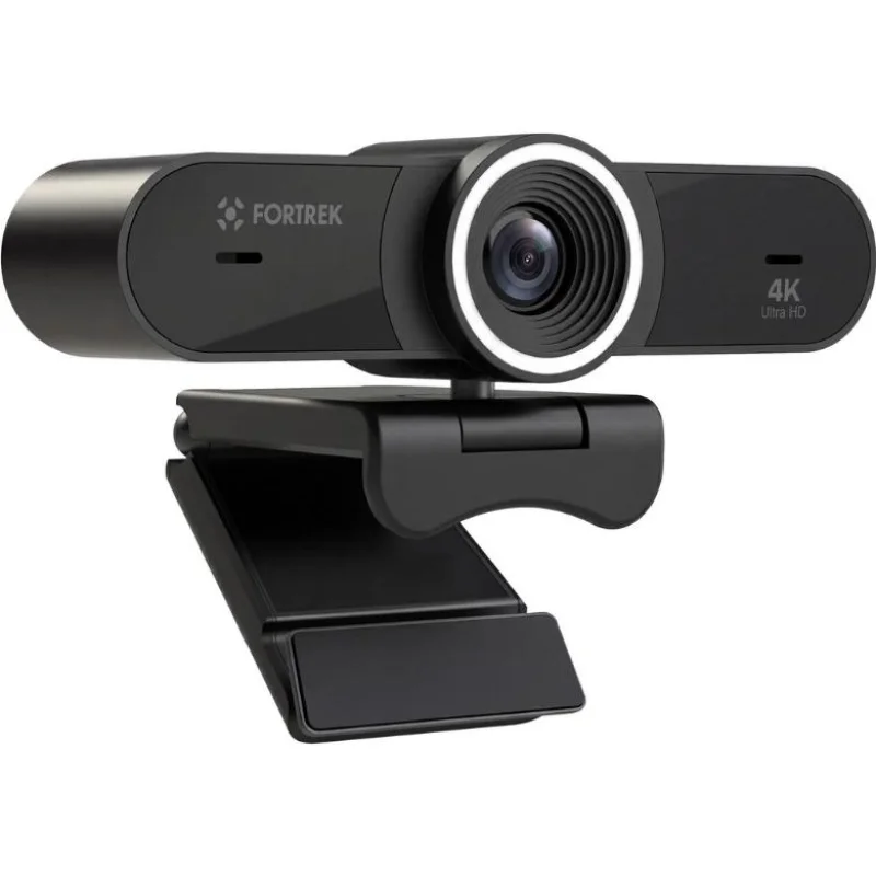 Imagem 5 de 5 do produto Webcam Vision 40 Fortrek 4k Ultra Hd Com Ring Light Para Videochamadas
