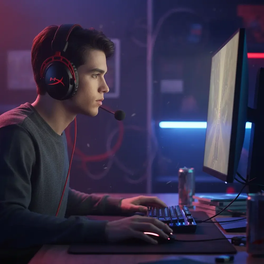 Imagem 3 de 3 do produto Headset Gamer Hyperx Cloud Alpha Sem Fio Audio Espacial Red