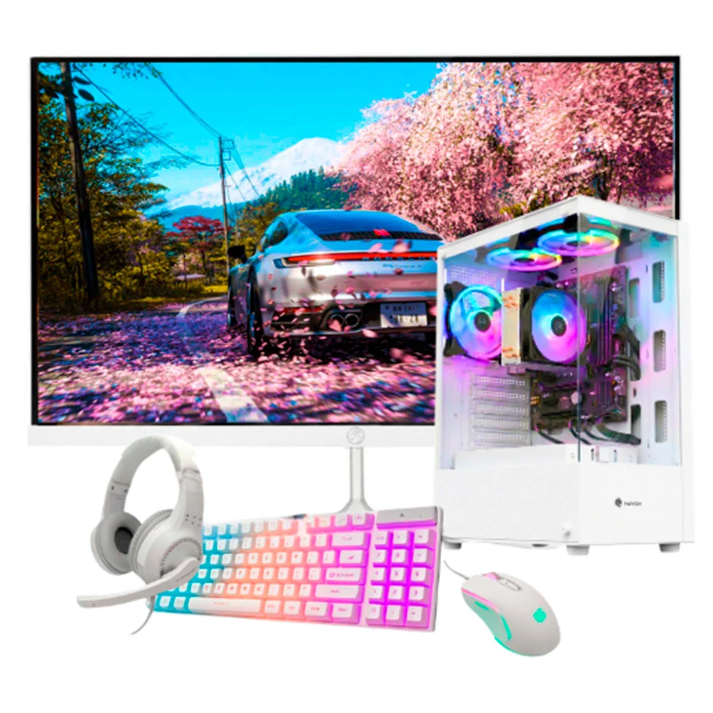 Computador Gamer I5 16gb Ram 240gb Ssd Tela 23 Rx 560 4gb Gabinete + 3 fans