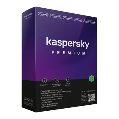 Kaspersky Antivírus Premium 10 Dispositivos 1 Ano