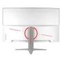 Monitor Gamer Brx 27 Curvo 240hz Frameless Dp Hdmi Led Branco 127/220v