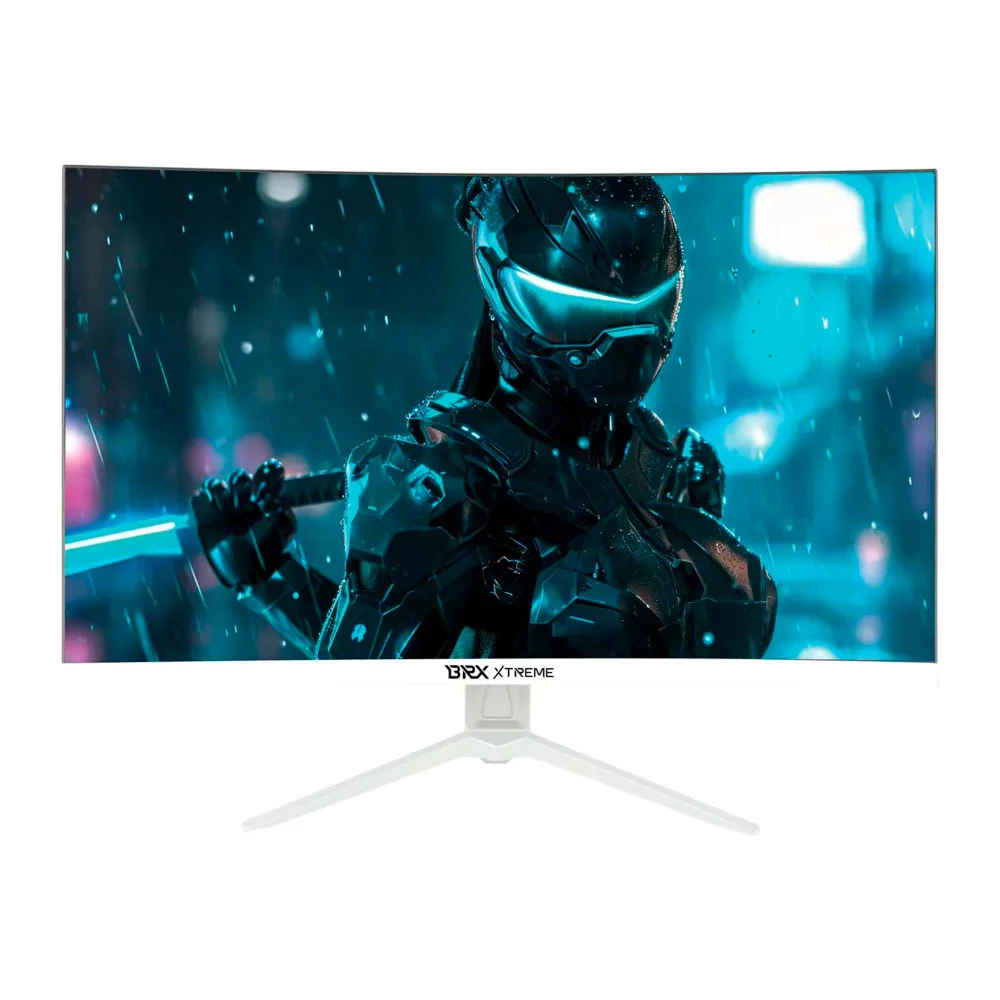 Monitor Gamer Brx 27 Curvo 240hz Frameless Dp Hdmi Led Branco 127/220v Monitor Gamer Brx 27 Curvo 240hz Frameless Dp Hdmi Led Branco 127/220v