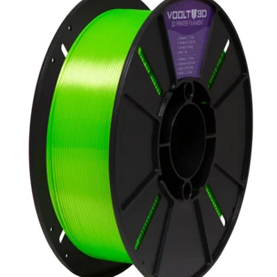 Filamento Impressora 3d Pla Verde Neon 1kg V-silk High Speed Premium Voolt 3d