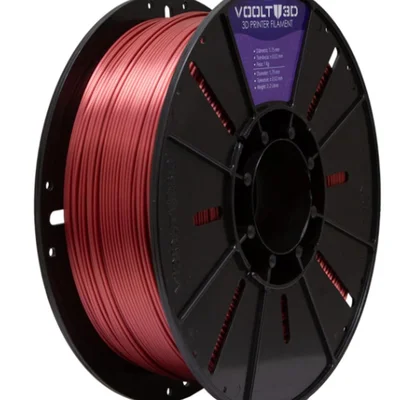 Filamento Impressora 3d Pla Bronze 1kg V-silk High Speed Premium Voolt 3d