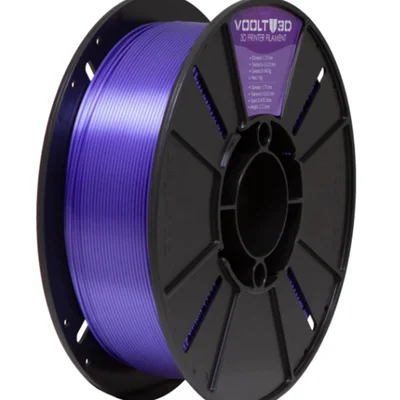 Filamento Impressora 3d Pla Lilás 1kg V-silk High Speed Premium Voolt 3d