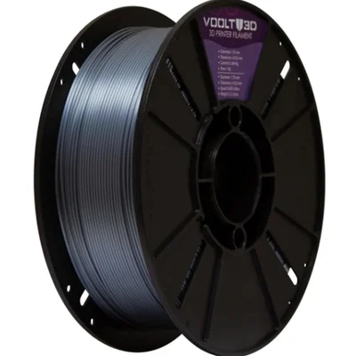 Filamento Impressora 3d Pla Inox 1kg V-silk High Speed Premium Voolt 3d