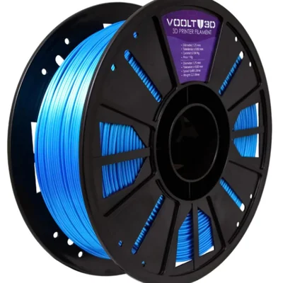 Filamento Impressora 3d Pla Azul 1kg V-silk High Speed Premium Voolt 3d