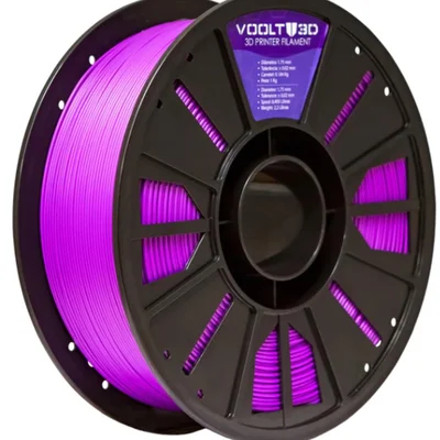 Filamento Impressora 3d Pla Roxo 1kg Velvet High Speed Premium Voolt 3d