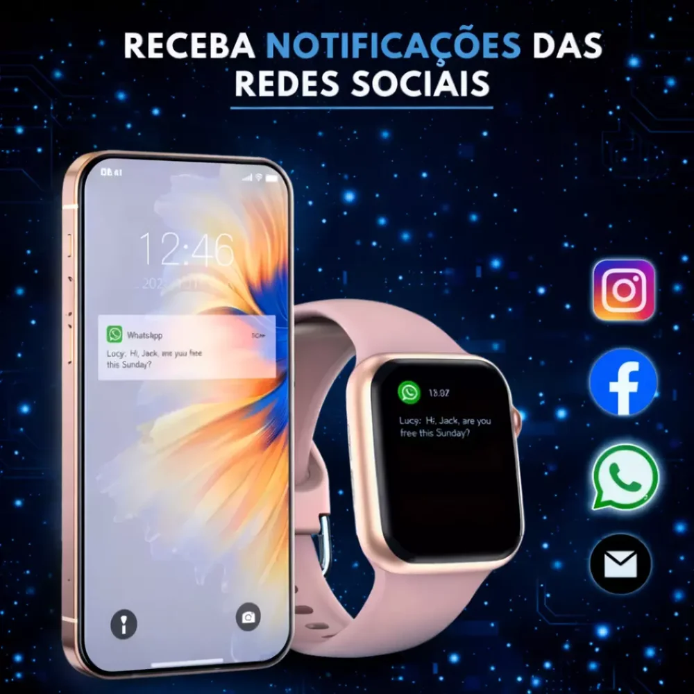 Imagem 2 de 5 do produto Smartwatch C11 Ultra 49mm Serie 11 Jogos Pulseira Extra Lançamento - Laranja