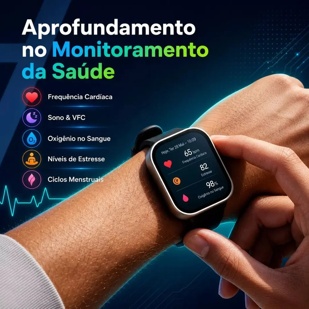 Smartwatch Amazfit Bip Max Silver - view 5