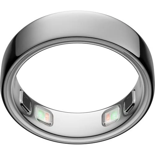 Anel Inteligente Smart Ring Oura Ring 5 Prata Tamanho 6