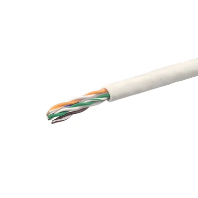 Cabo De Rede Cat6 Branco Sohoplus Furukawa 100 Metros