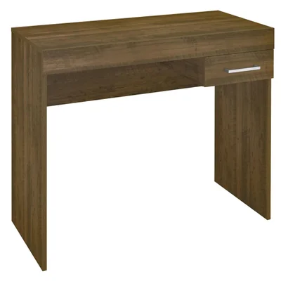 Mesa Escrivaninha 1 Gaveta 91 Cm Branco Arly