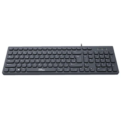 Teclado Dr. Office Kdr-0204-b, Usb, Membrana, Preto, Kdr-0204-b