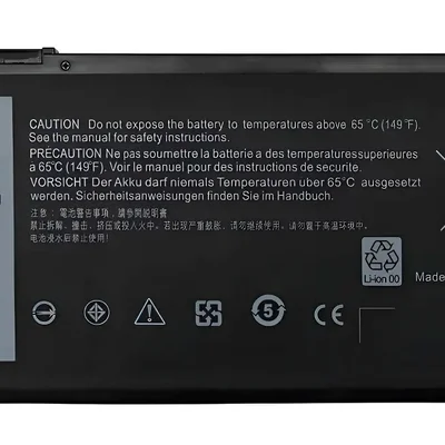 Batería Para Notebook Dell Wdx0r 42wh Cor Preto