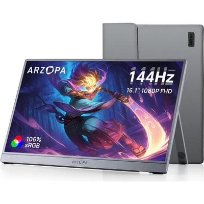 Monitor Gamer Portátil Arzopa Z1fc 16.1" 144hz Ips