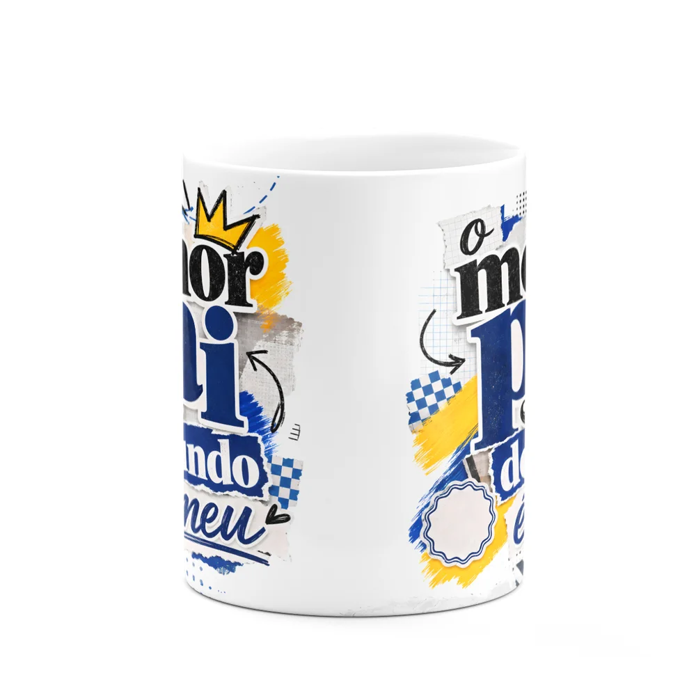 Imagem 3 de 5 do produto Caneca De Pais - O Melhor Pai Do Mundo É O Meu
